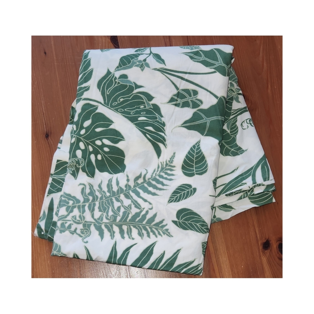 Urban Outfitters Home JUNGLE GREENERY Twin Duvet Cover